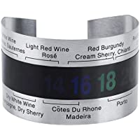 Botella del Termómetro de la Botella de la Temperatura del Vino del Acero Inoxidable Sensor de la Pulsera de la…